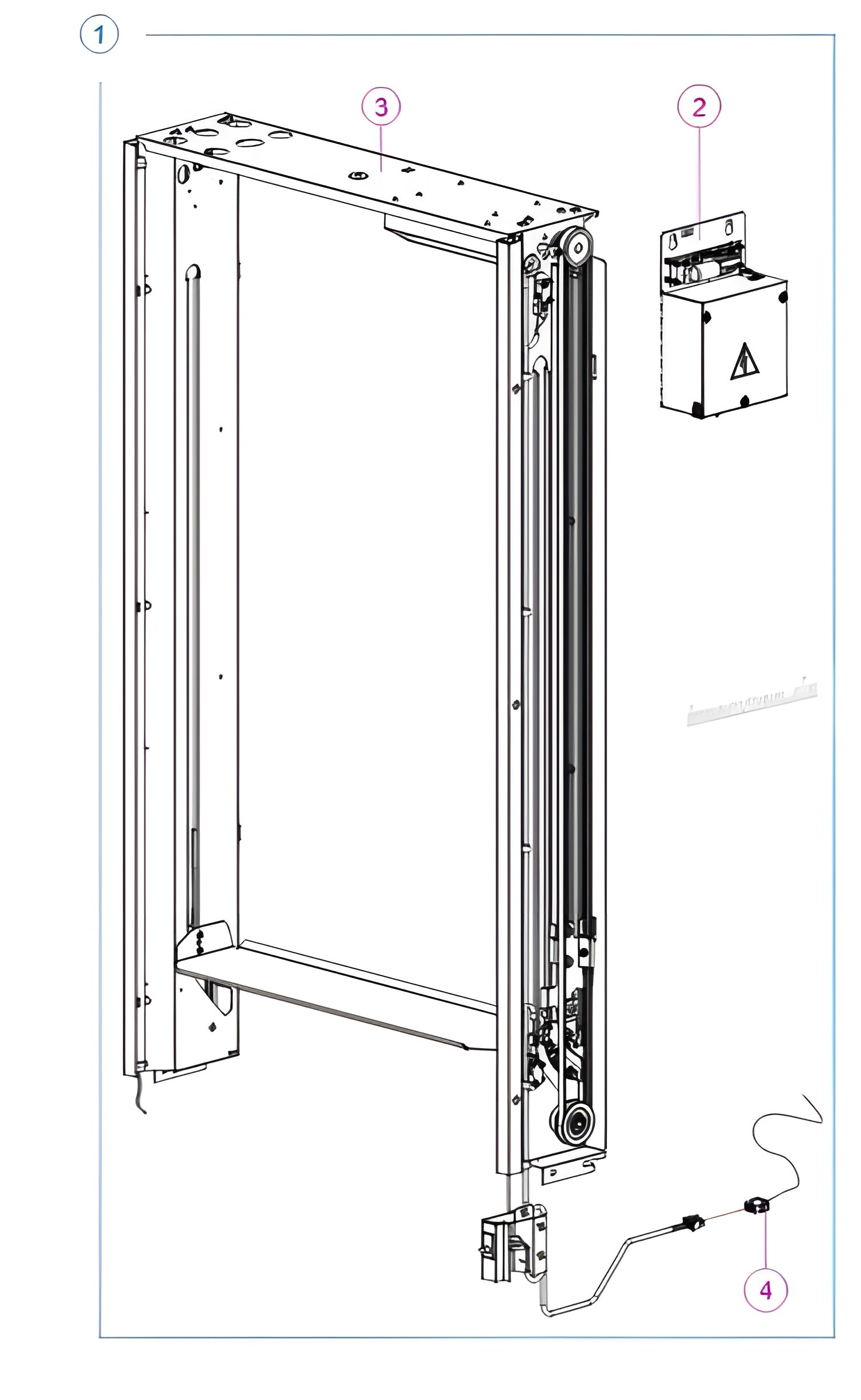 Kompletter Lift-Kit Nachrüstung – Sanden Vendo G-Snack 10er (HC bis HC2 Kühlung)