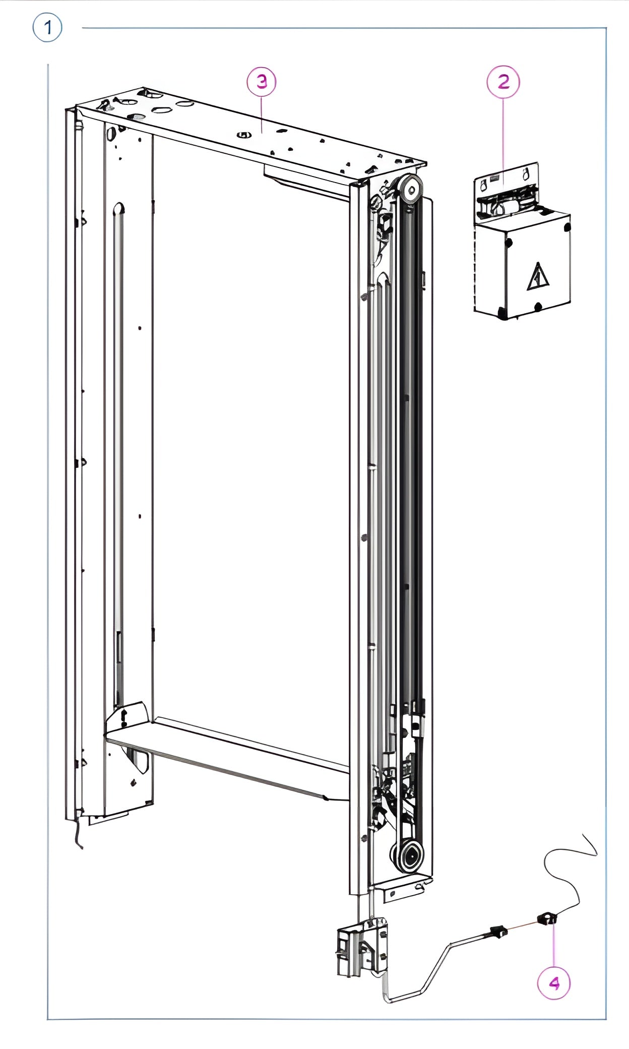 Liftsteuerung Komplett-Set – Sanden Vendo G-Snack Lift (HC bis HC2)