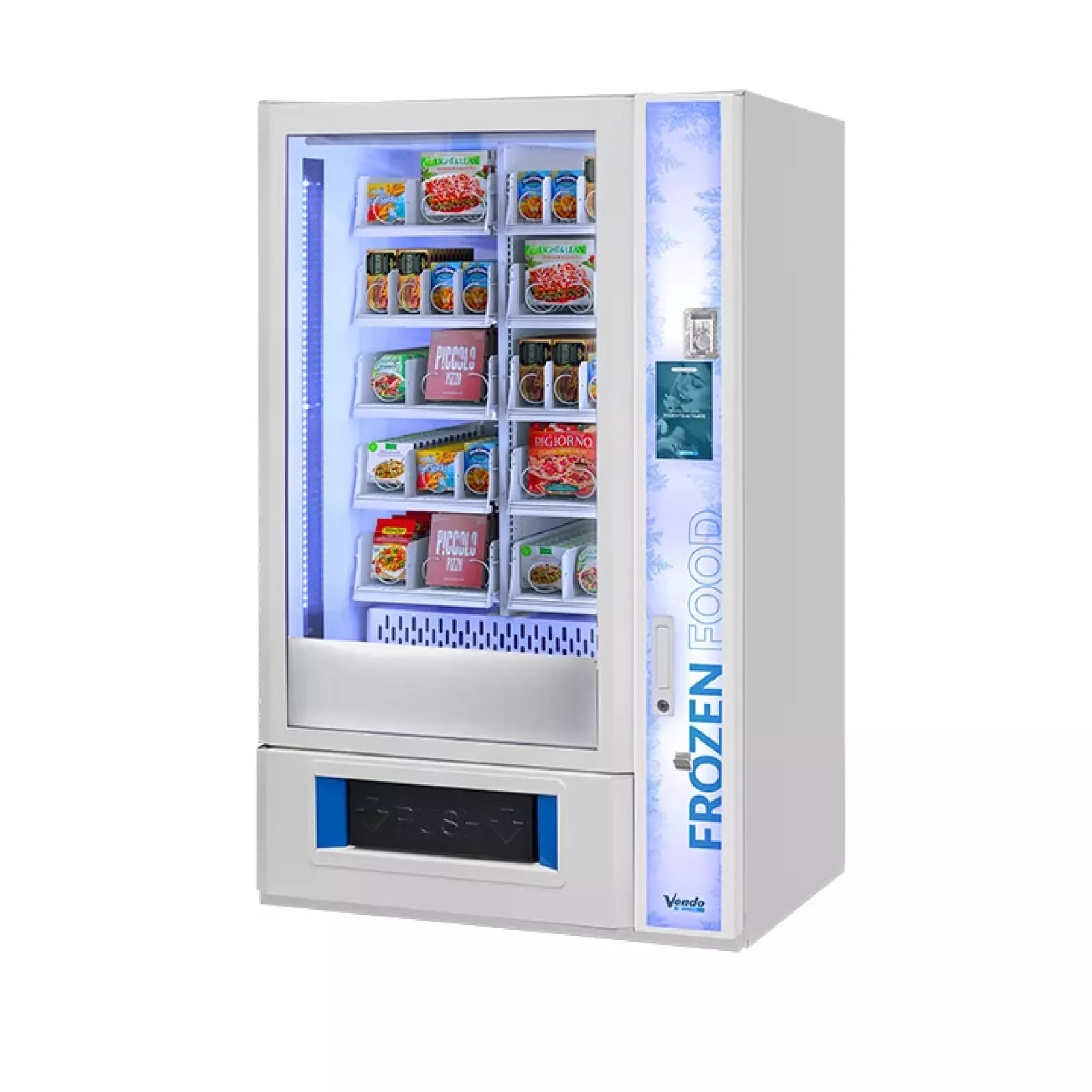 Eisautomat FROZEN Sanden Vendo – Vielseitig, 40 Auswahlen, bis -22°C