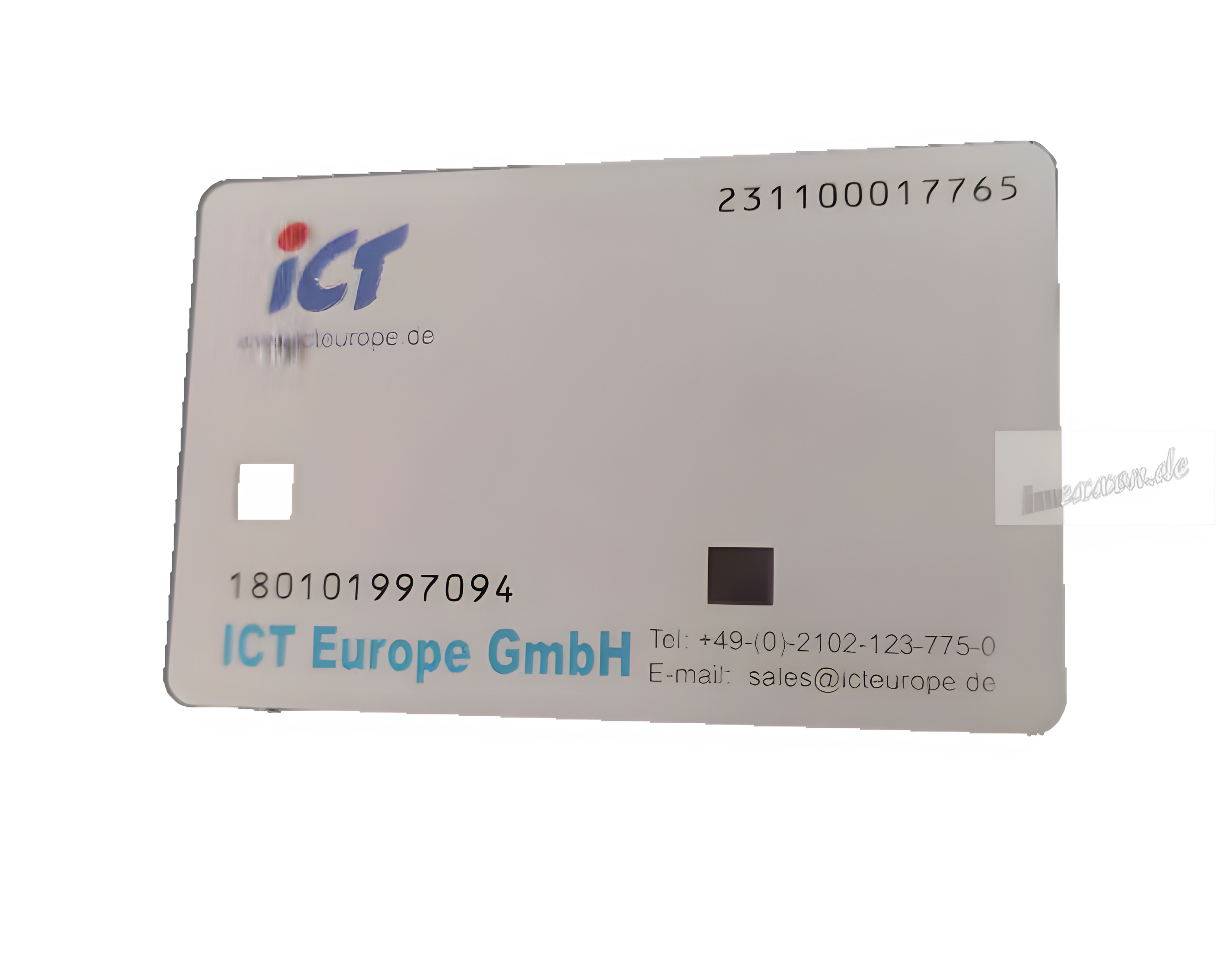 Freischaltkarte ICT DCM5 – Alterskontrolle ab 18 Jahren