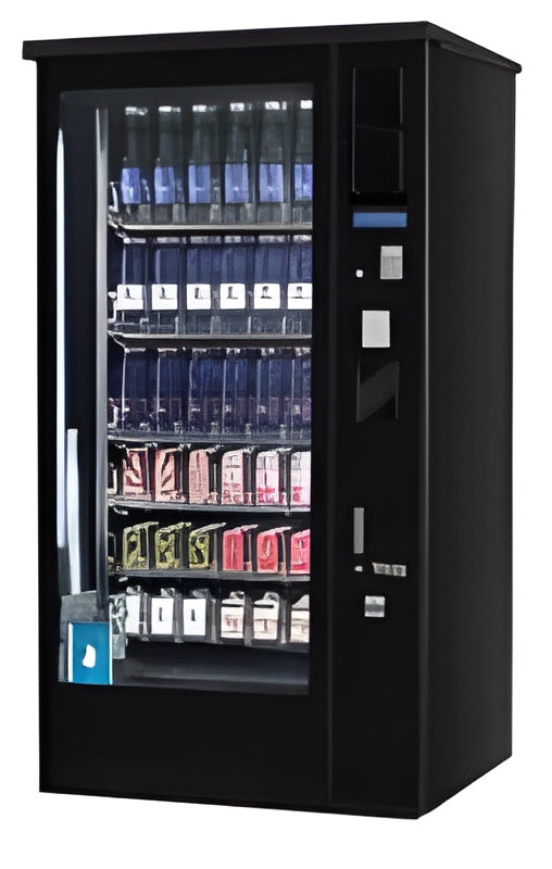 Getränkesichtautomat Sanden Vendo G-Drink DM6OD Outdoor mit Ausgabelift von imexxon