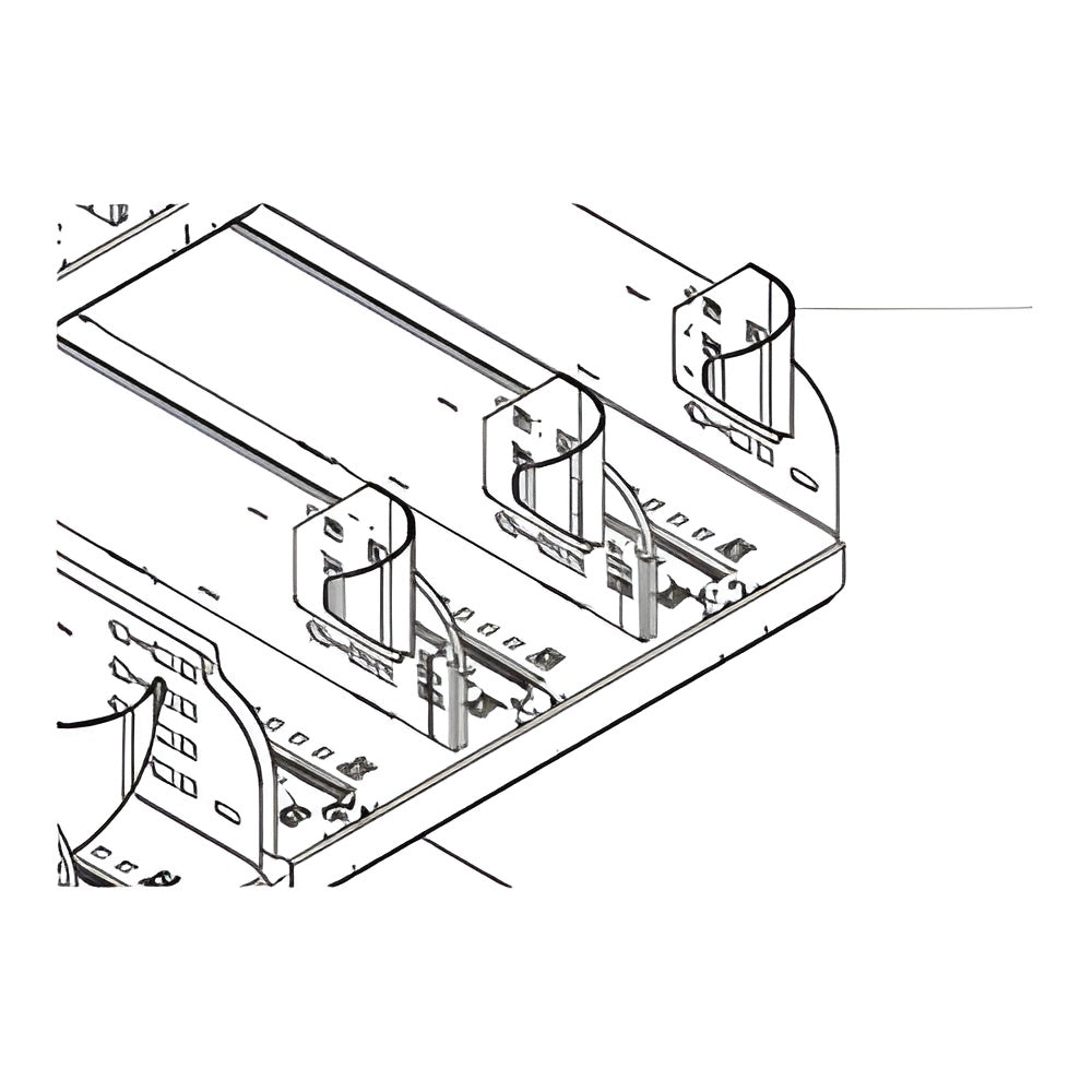 Sielaff Produktrückhalter links für Warenfach – Original Ersatzteil