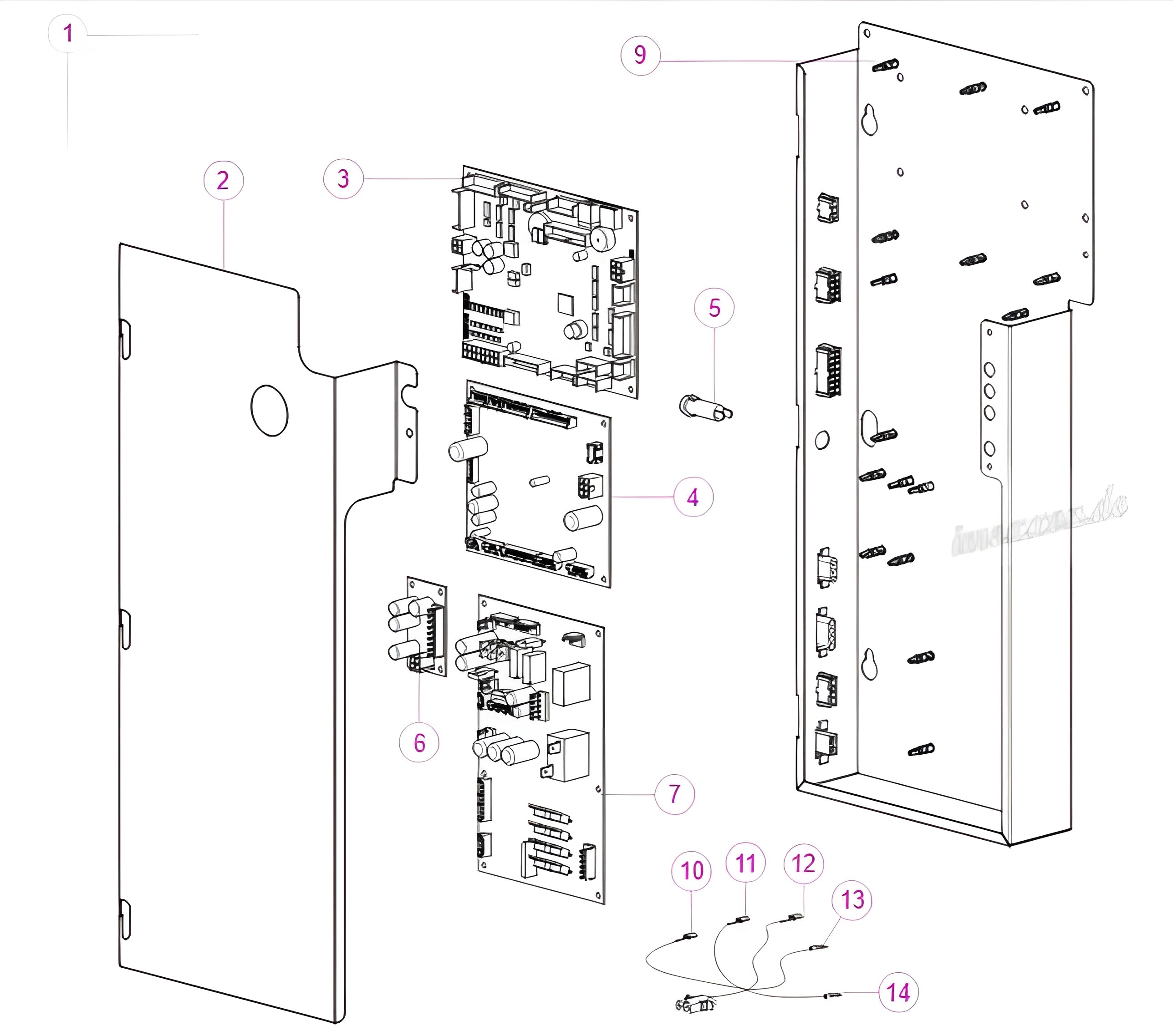 Relaisplatine für G-Drink Modelle – Steuerplatine Liftmodul